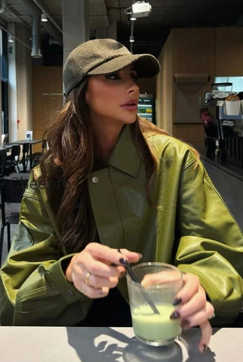 Chic Zipper Long Sleeve Jacket