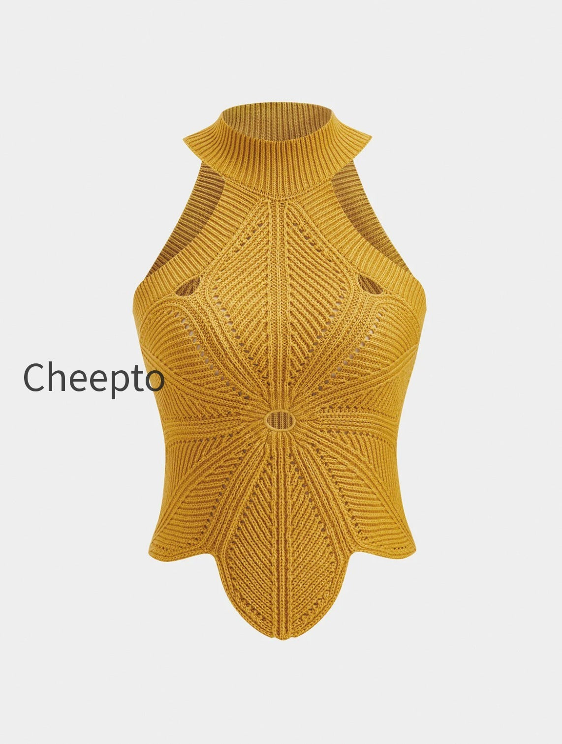 sleeveless-hollow-out-knit-halter-top