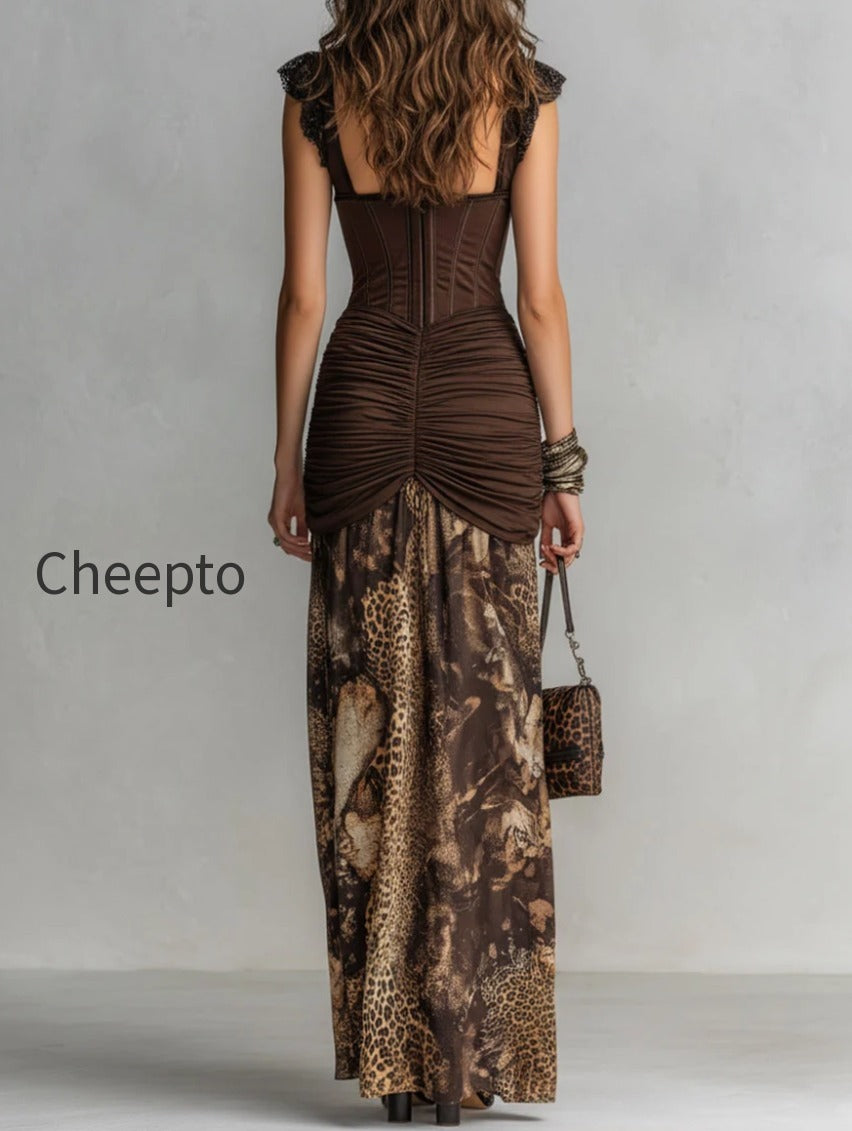 vintage-corset-leopard-print-pleated-maxi-dress