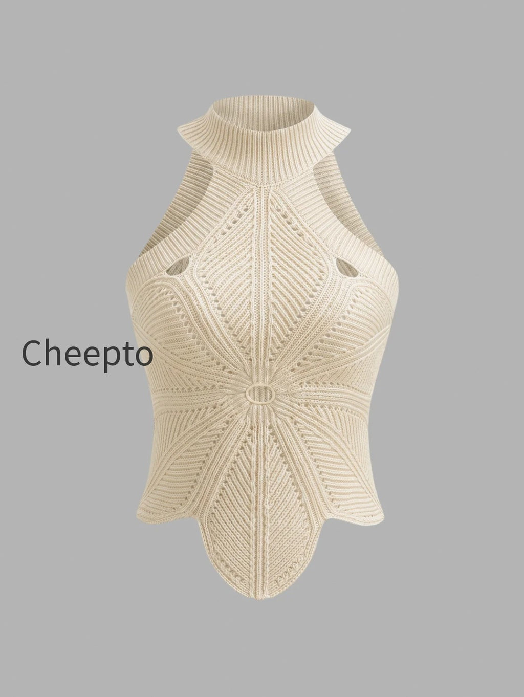 sleeveless-hollow-out-knit-halter-top