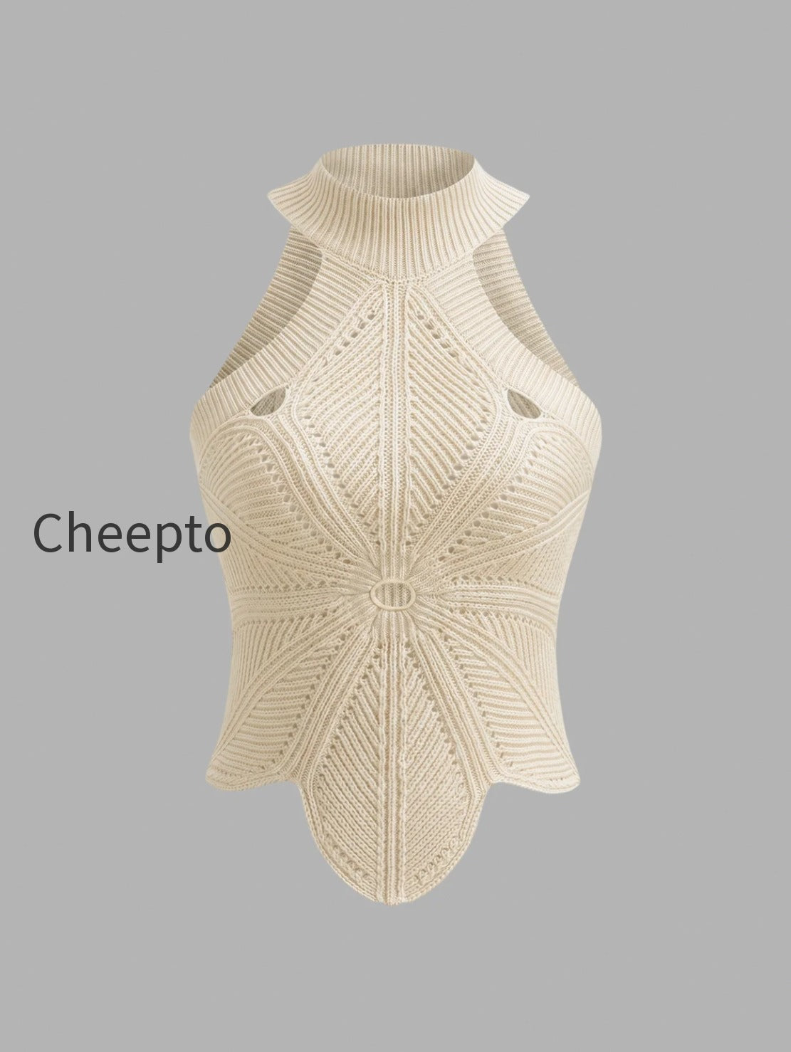 sleeveless-hollow-out-knit-halter-top