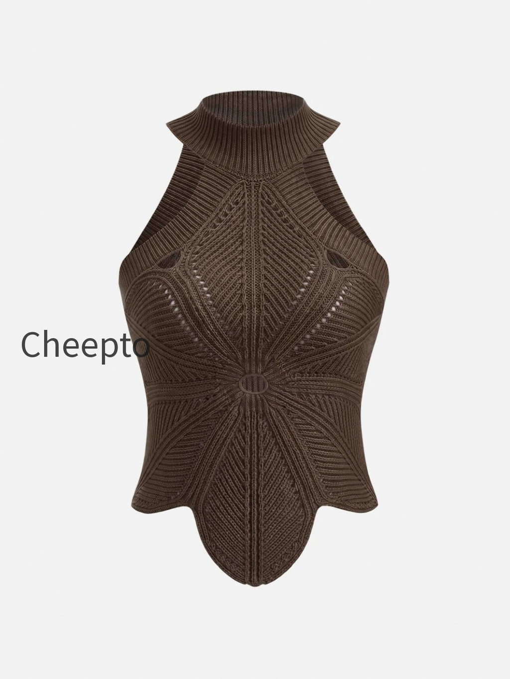 sleeveless-hollow-out-knit-halter-top