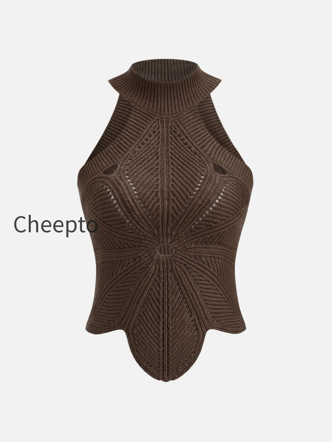 sleeveless-hollow-out-knit-halter-top