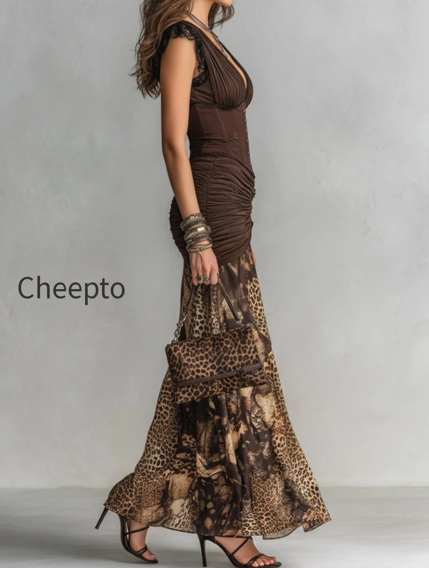 vintage-corset-leopard-print-pleated-maxi-dress
