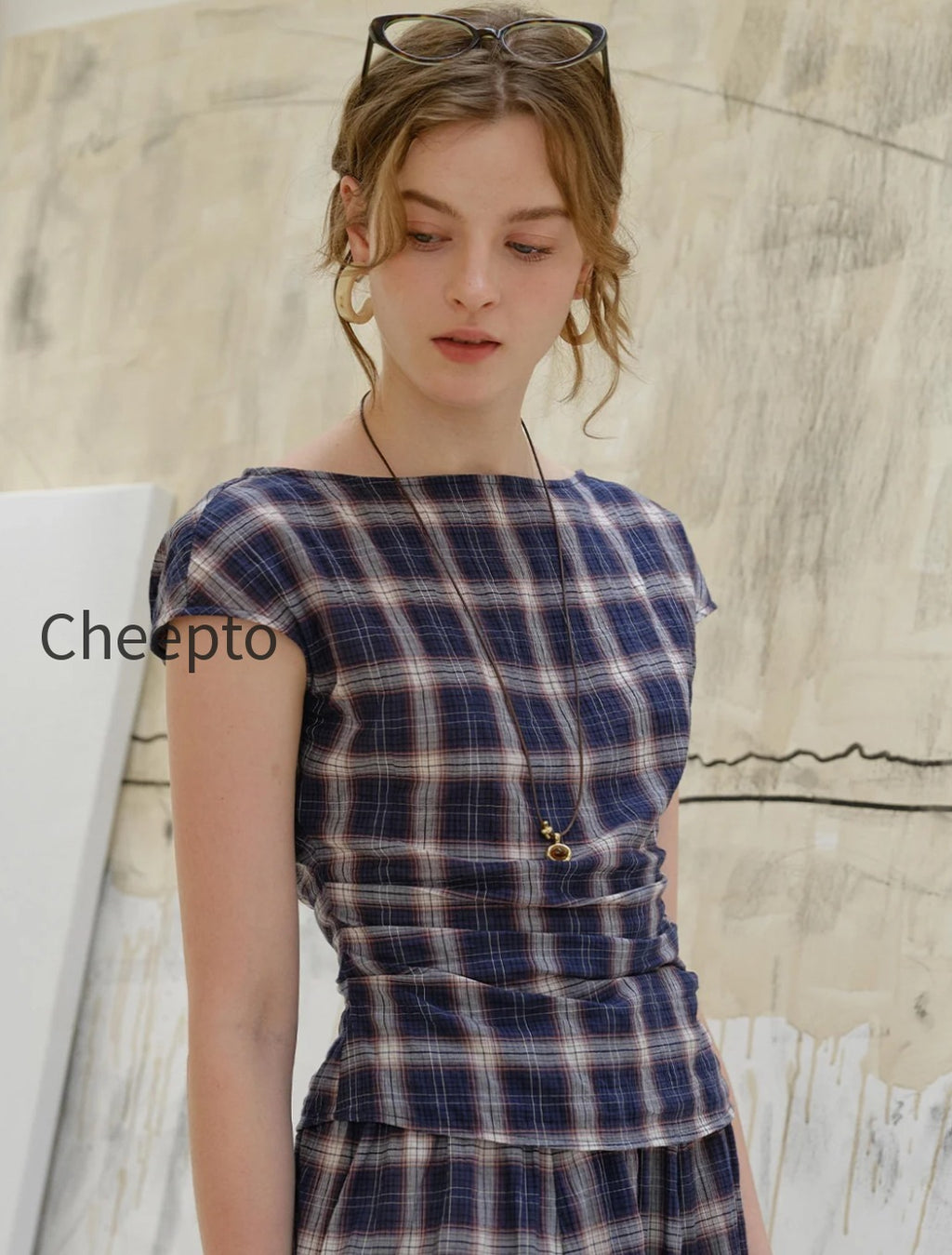 abigail-boat-neck-plaid-blouse