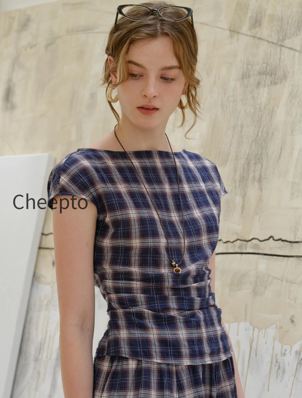 abigail-boat-neck-plaid-blouse