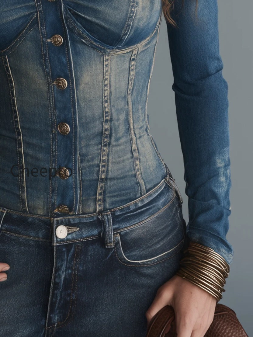 vintage-blue-wash-corset-denim-top